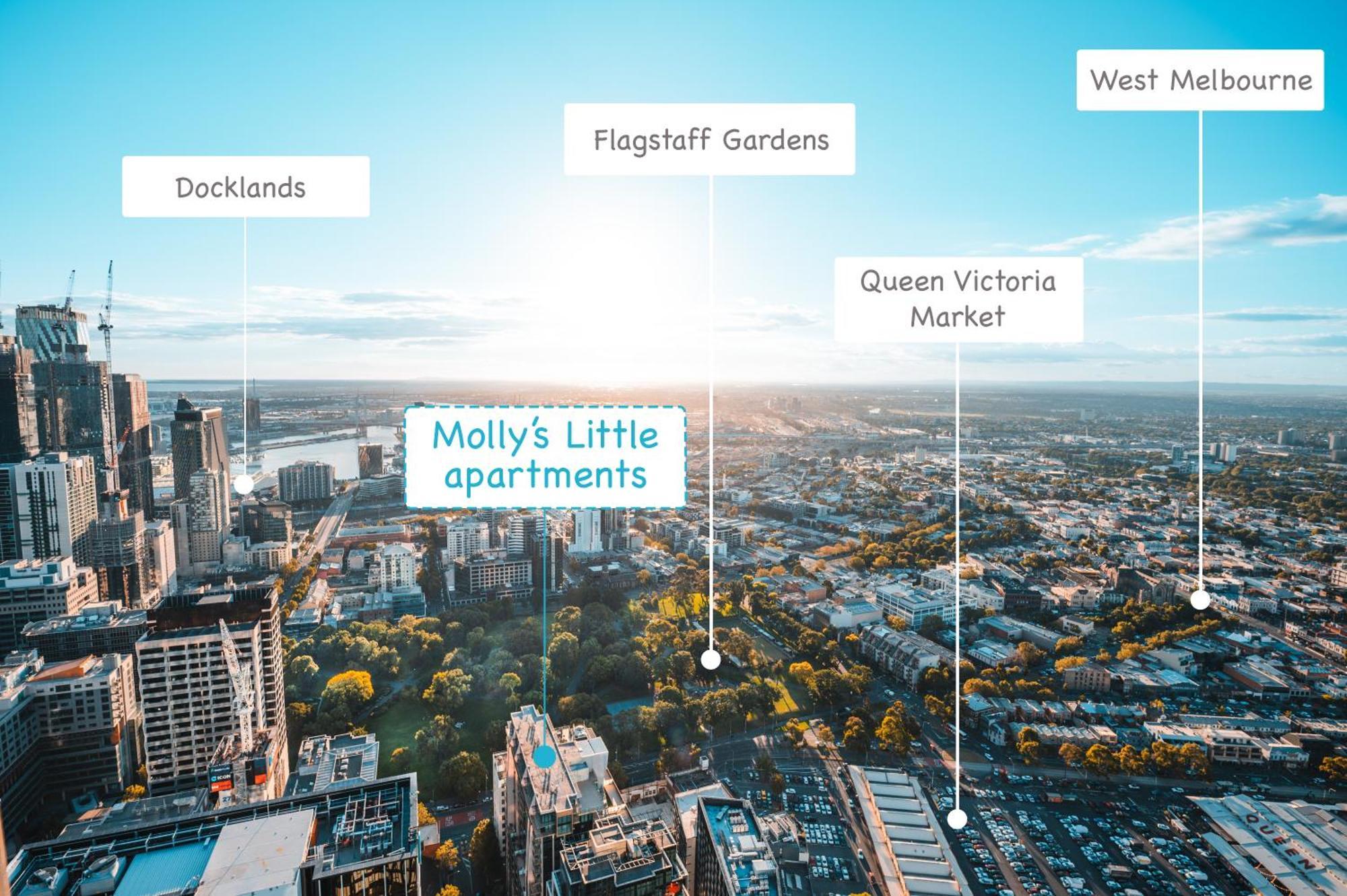 Molly'S Little Apartments Melbourne City Exterior foto